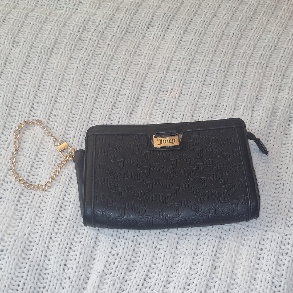 Juicy Couture Black Clutch Bag